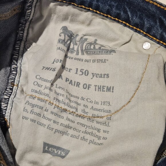 Levi's 511 Men's Jeans 36x34 Straight Leg Slim Fit Classic Levi Strauss Look EUC - Picture 10 of 11